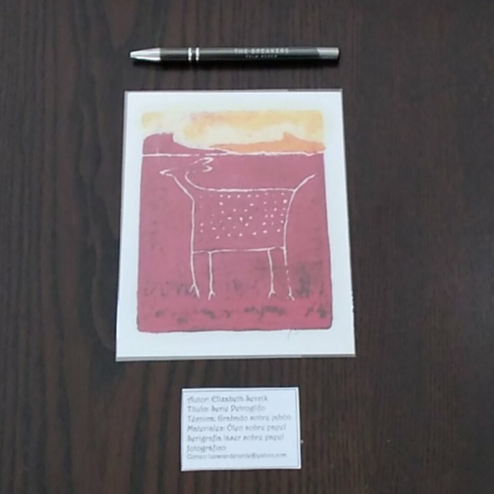 Laser Serigraphy Serie Venezuelan Petroglyphs